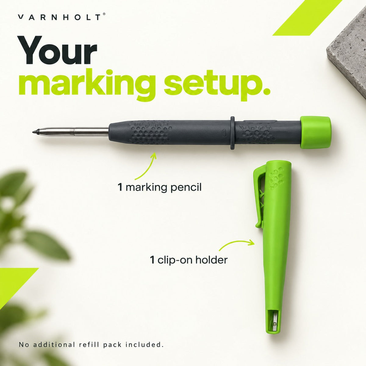 Varnholt Carpenter Marking Pencil